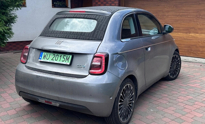 Fiat 500 cena 115964 przebieg: 31000, rok produkcji 2021 z Lubawa małe 79